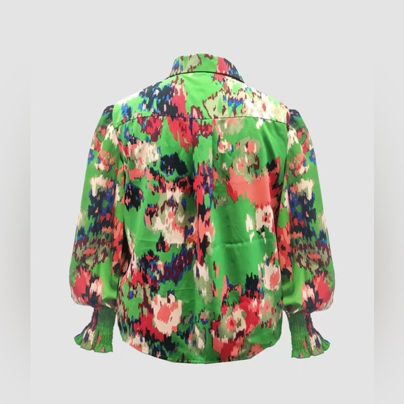 Jane Chic Designs Plus Size Sublimation Blouse - Picture 3 of 9